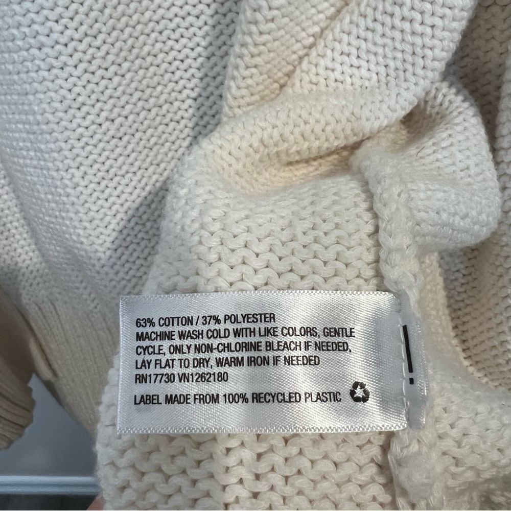 A New Day Cardigan, Size XSmall, White - Picture 6 of 6